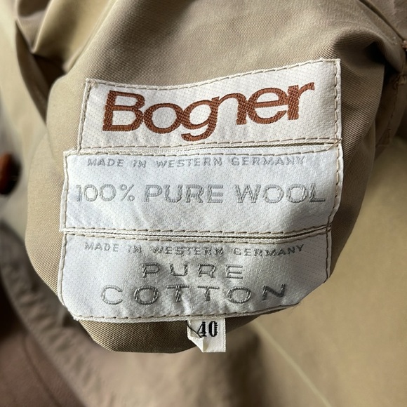 Bogner Reversible Vintage Wool Coat - Picture 10 of 11